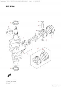 116A - Crankshaft (116A - )