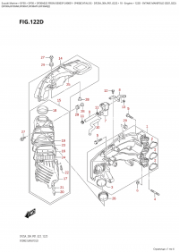 122D  -  Intake  Manifold ((021,022): (122D -   ( (021, 022) :)