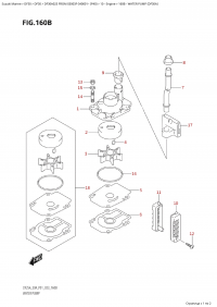 160B - Water Pump (Df30A) (160B -   (Df30A))