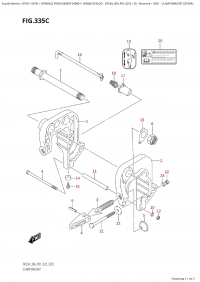 335C - Clamp Bracket  (Df30A) (335C -   (Df30A))