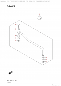 442A - Drag Link (Df25At,Df30Ar,Df30At) (442A -   (Df25At, Df30Ar, Df30At))