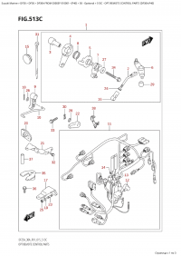 513C - Opt:remote Control Parts (Df30A:p40) (513C - :     (Df30A: p40))