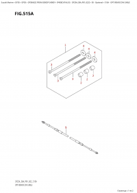 515A  -  Opt:remocon  Cable (515A - :   )