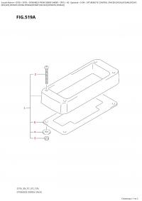 519A - Opt:remote Control Spacer (Df25A,Df25Ar,Df25At: (519A - �����: ������������� ���������� ��������� (Df25A, Df25Ar, Df25At:)
