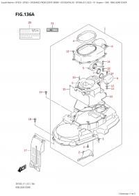 136A - Ring  Gear  Cover (136A -   )