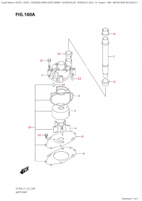 160A - Water Pump (E01,E03,E11) (160A -   (E01, E03, E11))