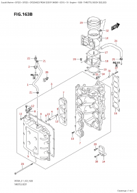 163B - Throttle Body (022,023) (163B -   (022, 023))