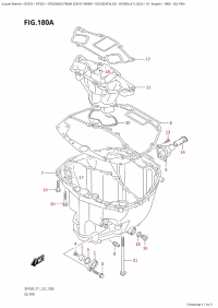 180A - Oil Pan (180A -  )