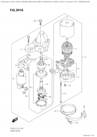 301A  -  Starting  Motor (301A -  )