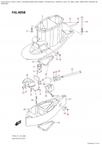 405B  -  Drive  Shaft Housing  (Xx- (405B -    (Xx-)