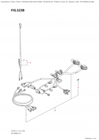 523B  -  Opt:harness  (2)  (022) (523B - :   (2) (022))