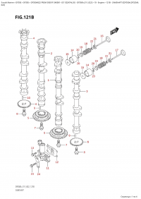 121B - Camshaft ((Df350A,Df325A):022) (121B -   ( (Df350A, Df325A) : 022))