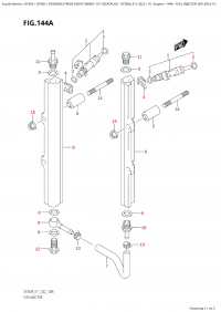 144A - Fuel Injector  (E01,E03,E11) (144A -   (E01, E03, E11))