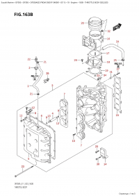 163B - Throttle Body (022,023) (163B -   (022, 023))