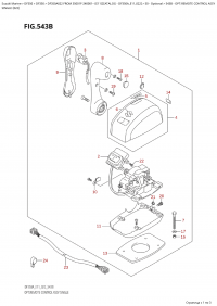 543B  -  Opt:remote Control Assy (543B - :    )