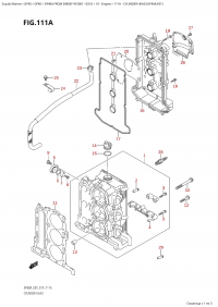 111A - Cylinder Head (Df40A:e01) (111A - ������� ����� �������� (Df40A: e01))