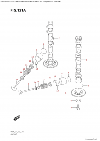 121A - Camshaft (121A -  )