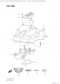 136A - Ring Gear Cover (Df40A:e01) (136A -    (Df40A: e01))