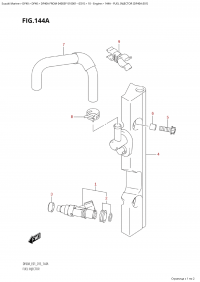 144A - Fuel Injector (Df40A:e01) (144A -   (Df40A: e01))