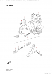 163A - Throttle Body (Df40A:e01) (163A -   (Df40A: e01))