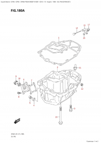 180A - Oil Pan (Df40A:e01) (180A -   (Df40A: e01))