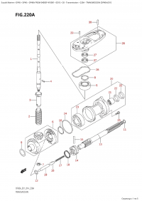 220A - Transmission (Df40A:e01) (220A - ����������� (Df40A: e01))