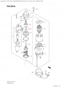 301A - Starting Motor (301A - ��������� ���������������)
