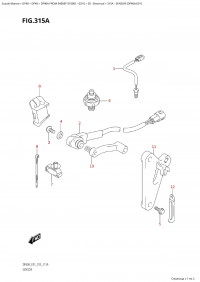 315A - Sensor (Df40A:e01) (315A -  (Df40A: e01))