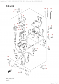 322A - Harness (Df40A:e01) (322A -   (Df40A: e01))