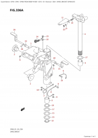336A - Swivel Bracket (Df40A:e01) (336A - ���������� ��������� (Df40A: e01))