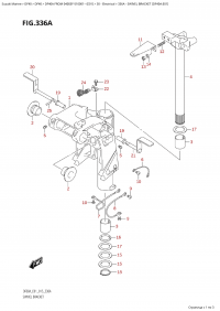 336A - Swivel Bracket (Df40A:e01) (336A -   (Df40A: e01))