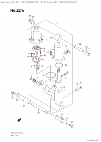 337A - Trim Cylinder (Df40A:e01) (337A - ������� ����� (Df40A: e01))