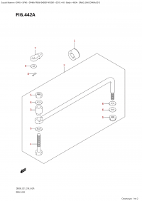 442A - Drag Link (Df40A:e01) (442A - ������������� ���� (Df40A: e01))