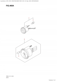 460A - Meter (Df40A:e01) (460A -  (Df40A: e01))