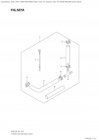 507A - Opt:water Pressure Gauge Sub Kit (507A - :     )