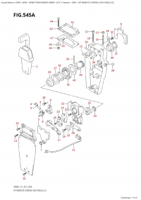 545A - Opt:remote Control Assy Single (2) (545A -    ,  (2))