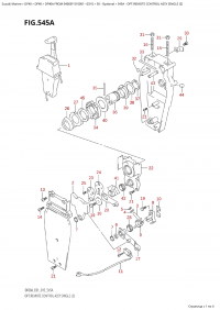 545A - Opt:remote Control Assy Single (2) (545A -    ,  (2))