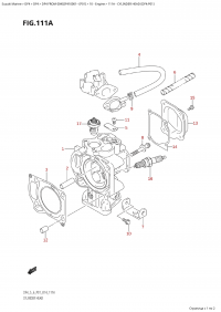 111A - Cylinder Head (Df4:P01) (111A - ������� ����� �������� (Df4: P01))