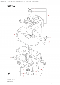 113A - Cylinder Block (113A - ���� ��������)