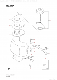 432A - Fuel Tank (Df4:P01) (432A - ��������� ��� (Df4: P01))