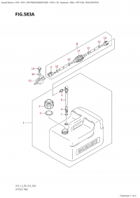 583A - Opt:fuel Tank (Df4:P01) (583A - �����: ��������� ��� (Df4: P01))