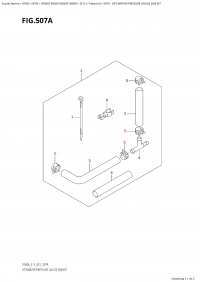 507A - Opt:water Pressure Gauge Sub Kit (507A - :     )