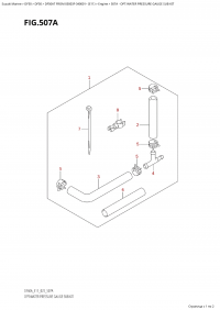 507A - Opt:water Pressure Gauge Sub Kit (507A - :     )