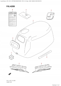 420B - Engine Cover (Df5:P01) (420B - ������ ��������� (�����) (Df5: P01))