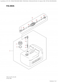 583A - Opt:fuel  Tank  (Df5A,Df6A) (583A - :   (Df5A, Df6A))