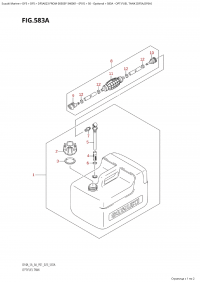 583A - Opt:fuel Tank (Df5A,Df6A) (583A - :   (Df5A, Df6A))