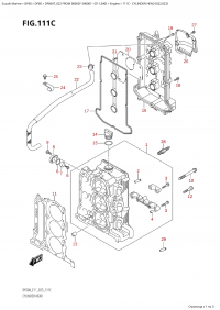 111C - Cylinder Head (022,023) (111C -    (022, 023))