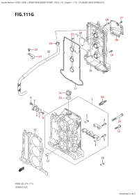 111G - Cylinder Head (Df60A:e01) (111G - ������� ����� �������� (Df60A: e01))