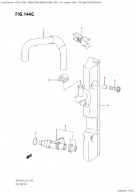 144G - Fuel Injector (Df60A:e01) (144G - ��������� �������� (Df60A: e01))