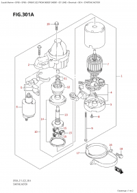 301A - Starting Motor (301A -  )